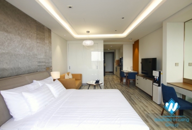 Luxurious city view studio for rent in Ba Dinh